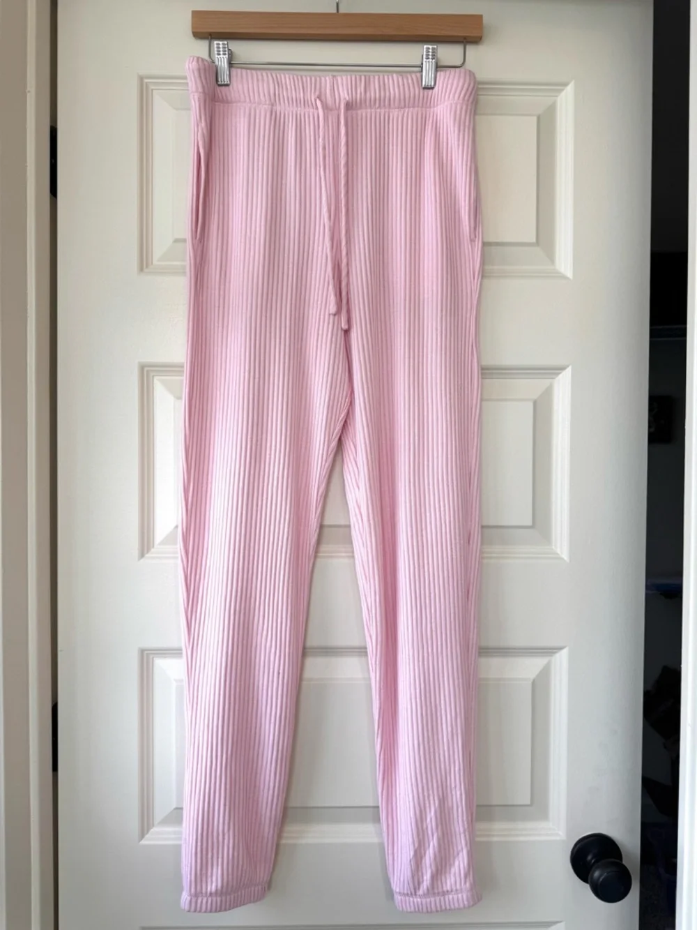 NWT! Cuddl Duds Soft 3 Piece Pink Lounge Set. Jogger Pants, Robe, and Cardigan. - Picture 16 of 16